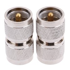 1x connecteur adaptateur radio RF droit N mâle vers UHF PL-259 PL259 mâle