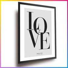 Poster Amore Personalizzato