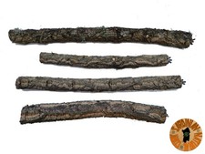 Posatoio per gabbie in legno di quercia da sughero da 10 a 50cm – Naturale BIO