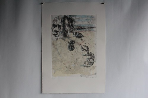 Gravure eau forte originale - gravure,
