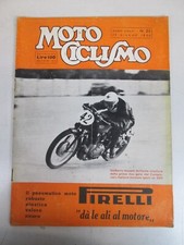 RIVISTA MOTOCICLISMO N25 1950