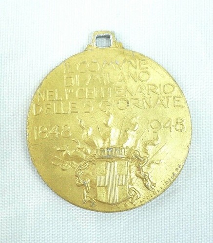 Medaglia centenario 1848 1948 - centenario,