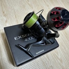 Mulinello da spinning Shimano Stella 18 Exsence CI4+ 4000XG + manico Gomexus usato