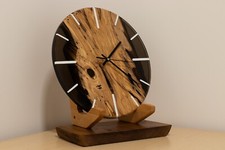 Olive wood and resin - wood,