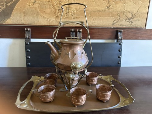 Antico samovar russo con - antico,
