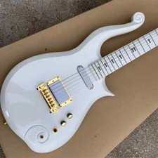 Chitarra Elettrica 6 Corde Metal White Versione Personalizzata in Fabbrica Alta Qualità