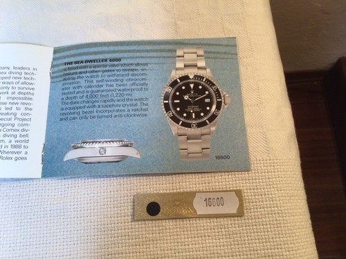 Rolex sea dweller - rolex, 16600