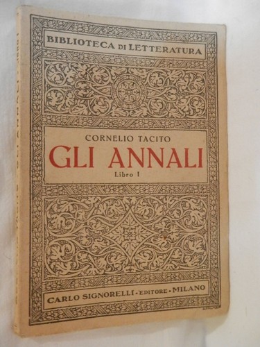 Gli annali libro cornelio - gli,
