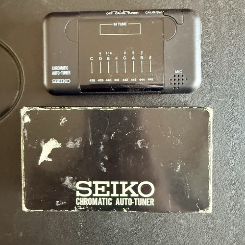 Seiko chromatic auto tuner - seiko, auto-tuner