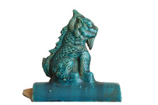 Statua Qilin cinese Sancai