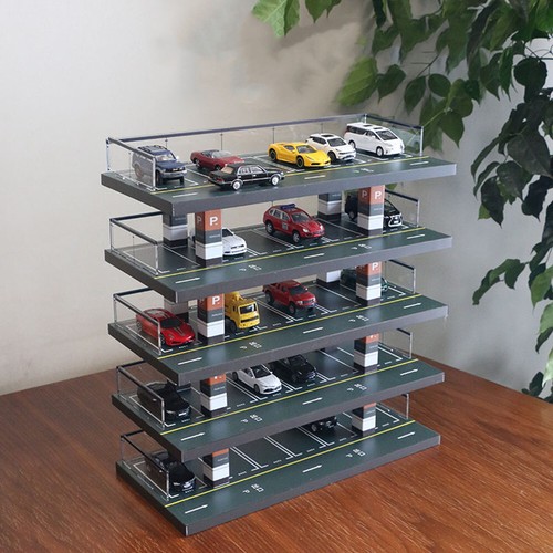 Diorama parcheggio 64 - diorama,