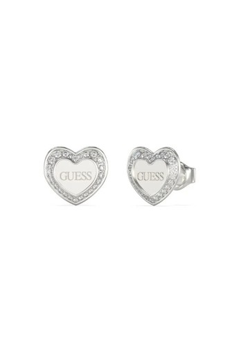 Orecchini donna guess cuore - orecchini,