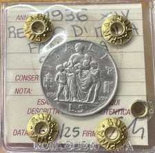 MONETA REGNO D’ITALIA 5 LIRE