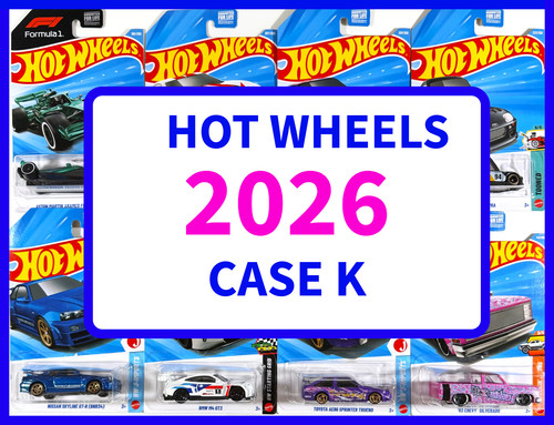 Hot wheels 2026 mainline - mainline, case