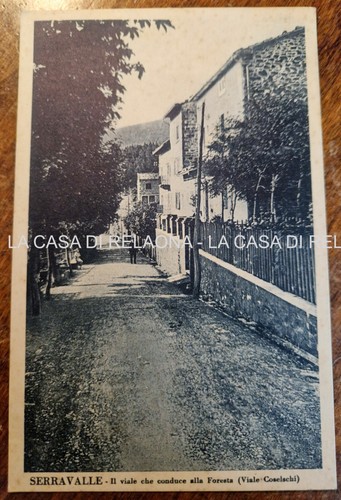 Cartolina serra valle - valle,