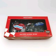 Minichamps 1:12 DUCATI 999 F04 LEON HASLAM 2005 122 052291 TEAM AIRWAVES