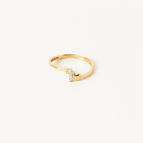 Anello impilabile croce - , e