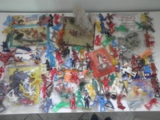 Lotto Soldatini Blister Buste Soldiers 1:32 Confezioni Blocco non danneggiato 10