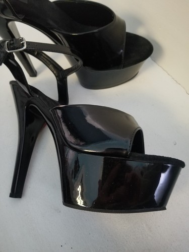 Scarpe pleaser kiss 209 nero - scarpe, kiss-209