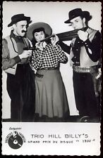  cpa TRIO HILL BILLY'S  .  Photo Ducretet Thomson