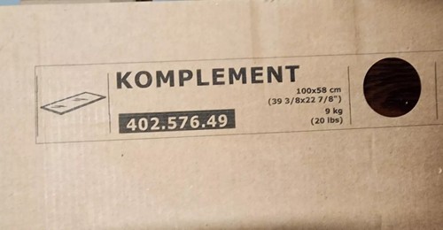Ikea komplement scaffale - ikea,