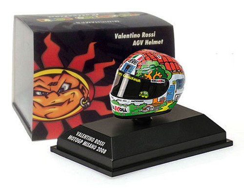 Casco minichamps valentino - casco,