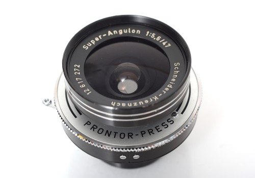 Schneider super angulon 6 - schneider, super-angulon