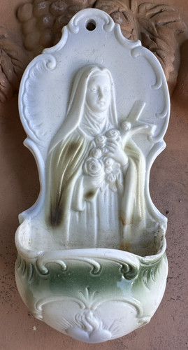 Antica acquasantiera arte - acquasantiera, -arte