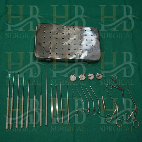 Strumenti per miringotomia set