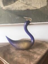 cigno in vetro di Murano