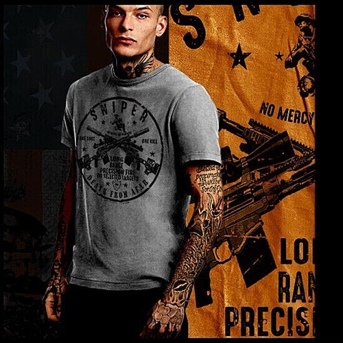 Shirt cecchino militare - t-shirt,