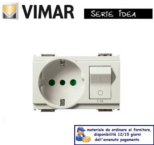 Presa schuko interruttore - presa,
