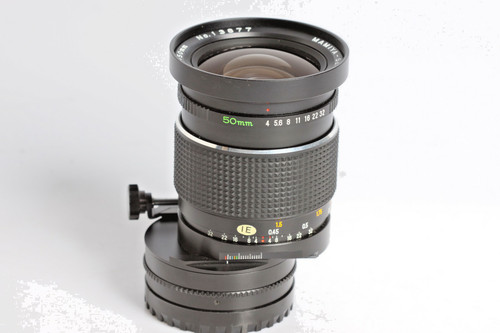 Mamiya 645 sekor - shift, 4/50