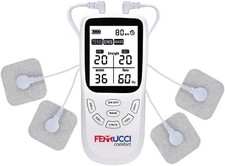 Elettrostimolatore Muscolare TENS, EMS MAssaggi 3-in-1, 4 Pads FERRUCCI COMFORT