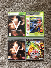 Lotto giochi Armored Core 5 Playstation 3 Xbox 360 Bakugan Crash Bandicoot CIB BUONO