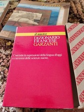 Il Nuovo Dizionario Francese Garzanti