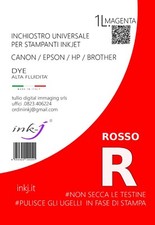 RICARICA INCHIOSTRO ROSSO CISS