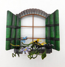 Scena per finestra ornamento