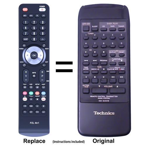 Rak sc304w remote control for - control,