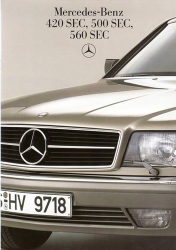 Mercedes benz 126 420 sec - mercedes-benz,