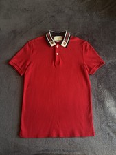 Gucci Polo Uomo Lusso Rosso S