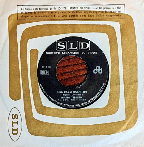 Lisa dagli occhi - 7", raro