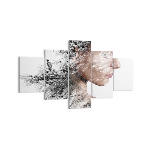 Quadro tela 125x70cm donna - quadro,