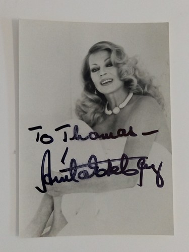 Anita ekberg autografo - anita,
