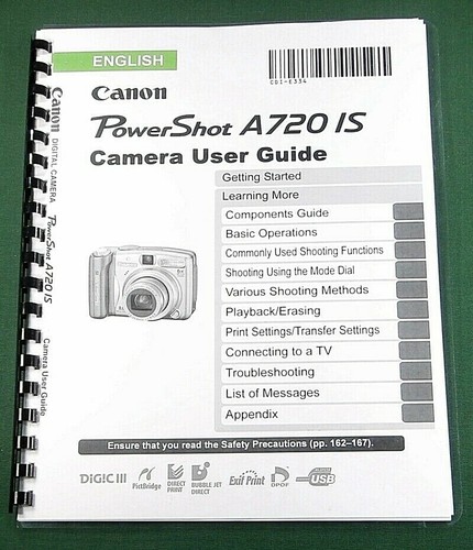 Canon powershot a720 - powershot,