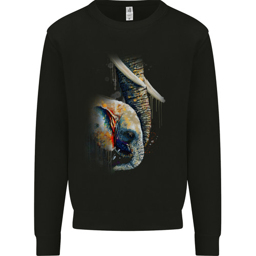 Maglione felpa uomo - uomo, elefante