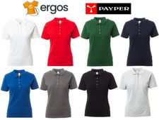 Payper ROME LADY Polo Manica Corta 3 Bottoni da Donna Maglia 100% Cotone Perlato