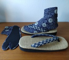 Sandali giapponesi ZORI calzature TABI Japan nuovi