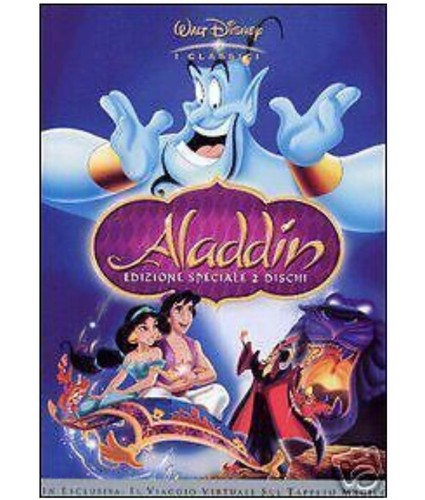 Disney dvd aladdin ed - -,