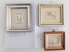 Quadri creazioni artistiche artigianali su lastre argento 925%